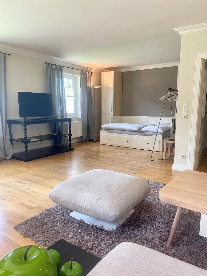 אאוריך Landhaus Am Wald Mit Garten Mit 1 Schlafnische Und 1 Schlafzimmer מראה חיצוני תמונה