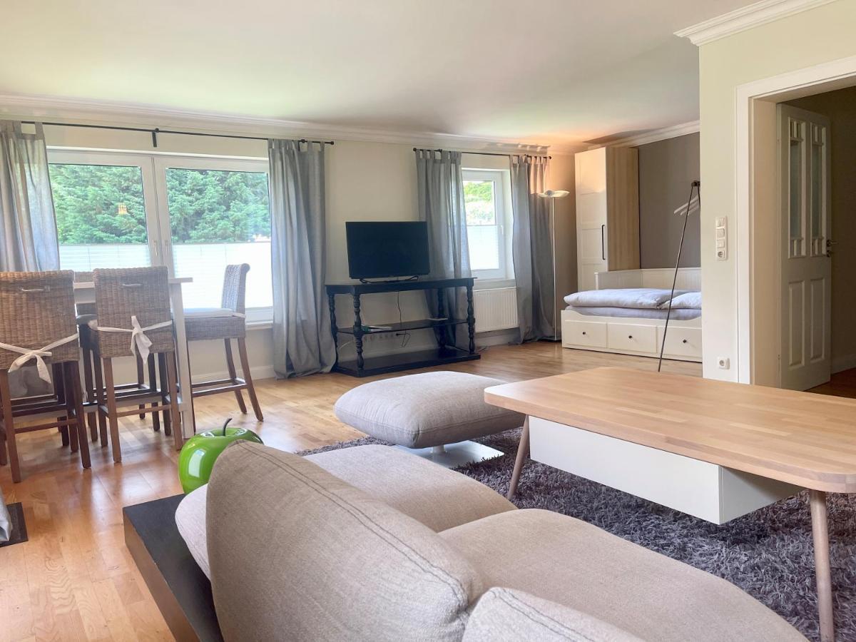 אאוריך Landhaus Am Wald Mit Garten Mit 1 Schlafnische Und 1 Schlafzimmer מראה חיצוני תמונה