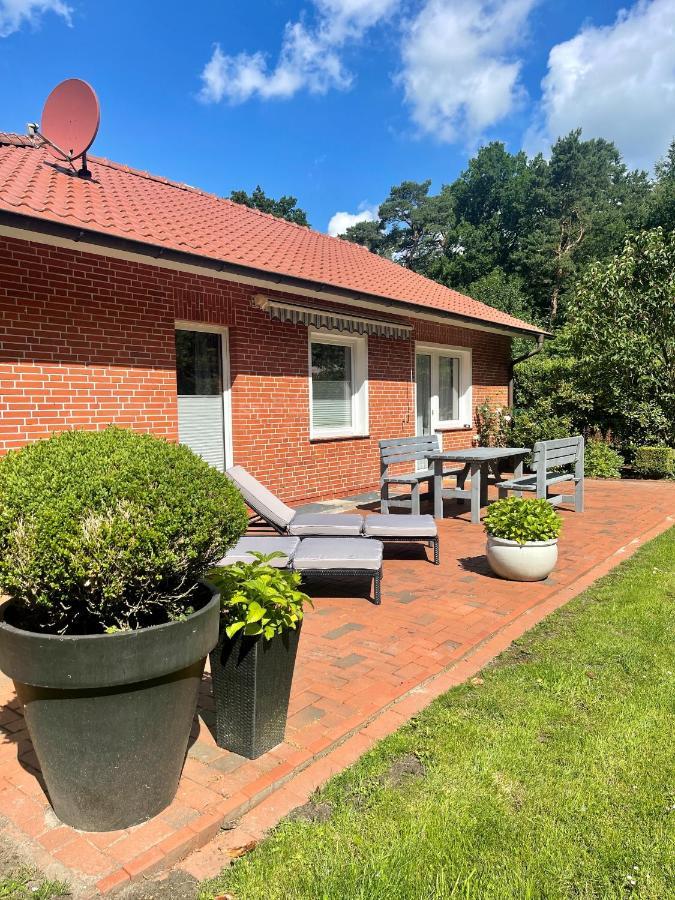 אאוריך Landhaus Am Wald Mit Garten Mit 1 Schlafnische Und 1 Schlafzimmer מראה חיצוני תמונה